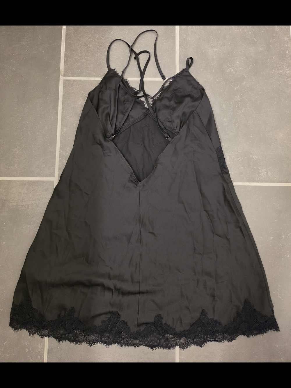 Abercrombie & Fitch Satin Lace-Trim Sleepwear - Picture 3 of 5